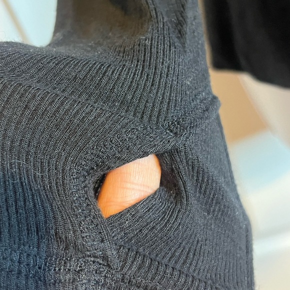 Athleta Coaster Luxe Recover Sweatshirt- Black – Size Small 🖤 - Picture 4 of 6